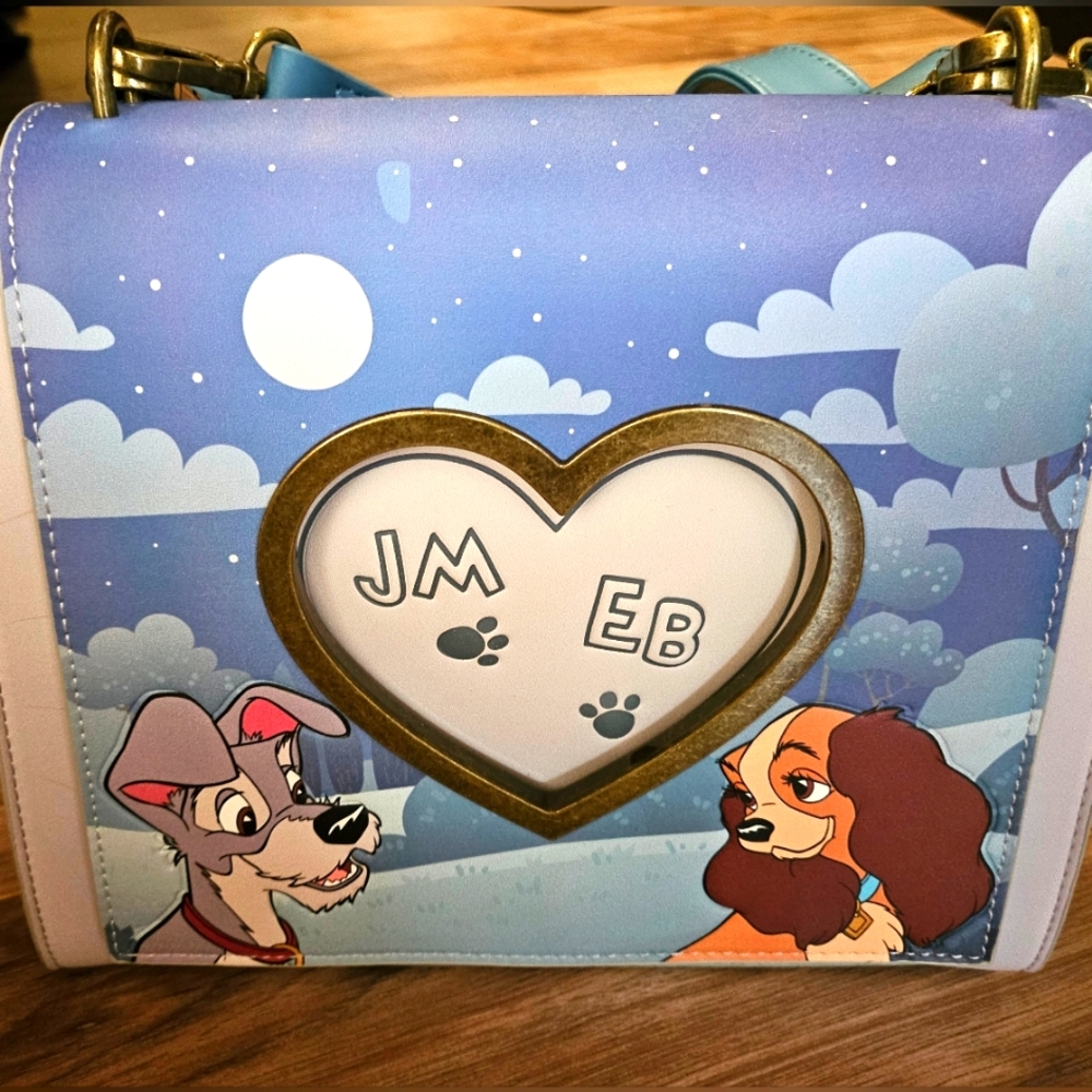 Loungefly Lady and the Tramp Crossbody Bag